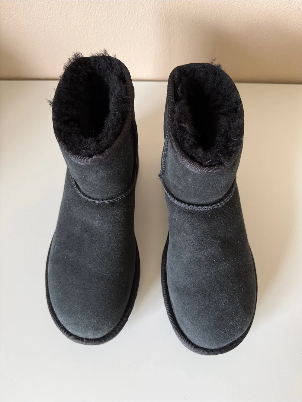 UGG Black Mini Boots 6